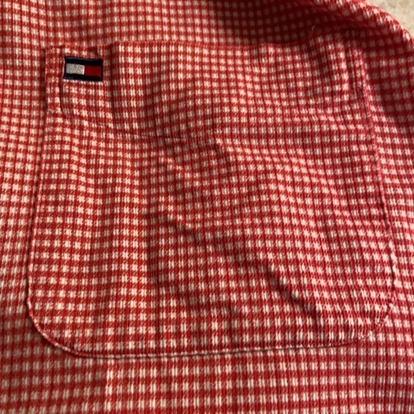Tommy Hilfiger checkered long sleeve button down - Picture 4 of 7